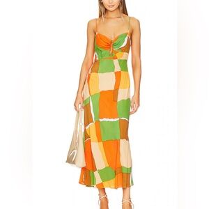 Faithful the Brand Tempio Midi Dress